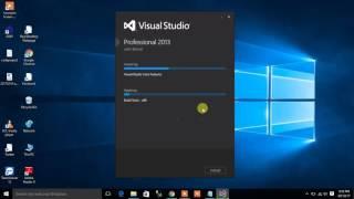 How To Install Visual Studio 2013