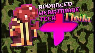 Noita: New ADVANCED HeartMage HUGE HP Trick | AKA - HeartMage+