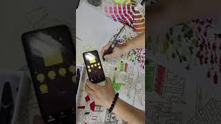 10 Colors Drawing Test -No Edit Video !!!