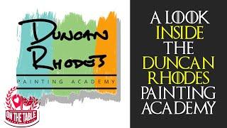 The Duncan Rhodes Painting Academy, what's inside?