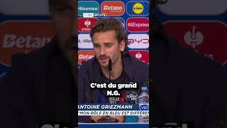 ️ Griezmann sur kanté : "C'est un bonheur de l'avoir avec nous" #shorts