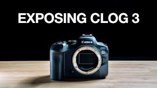 Canon R6 Mark II - How To Expose Clog 3
