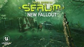 SERUM Exclusive Preview Demo | New Apocalyptic game like FALLOUT in Unreal Engine 5.4 coming in 2024