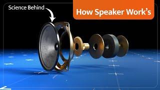 How Speaker's Work In Hindi Explained  | 3D Animation