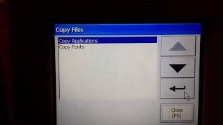 Load/copy PanelView Plus (600) application to/from SD card