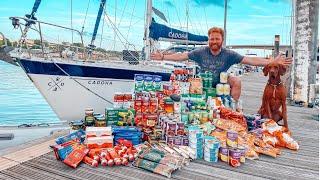 FAMILY PREPS FOR MONTHS AT SEA! Provisioning for ocean life (2022)