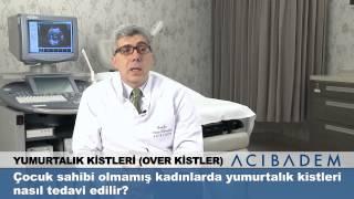 Çocuk sahibi olmamış kadınlarda yumurtalık kistleri nasıl tedavi edilir ?