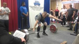 Vadim Deadlift 551 100% Raw 3-23-13