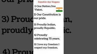 Republic day slogans || slogans on Republic Day #republicday #shorts