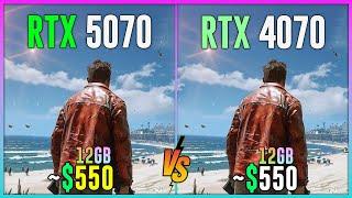 RTX 5070 vs RTX 4070 - Test in 16 Games