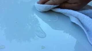 How to get tree sap off car, easy way remove tree sap.