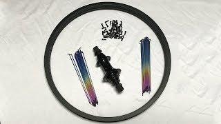How To lace a wheel 36 Hole (3 Cross) BMX