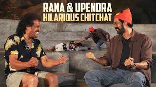 Rana & Upendra Hilarious Chit Chat About #UIthemovie | Manastars