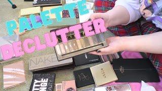 Collection Reset | HUGE Eyeshadow Palette Declutter | 30% GONE