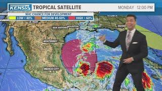 TROPICS UPDATE: Heavy rain and possible flooding along the Texas coast