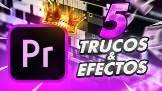 5 Mejores TRUCOS Y EFECTOS FÁCILES en Premiere Pro