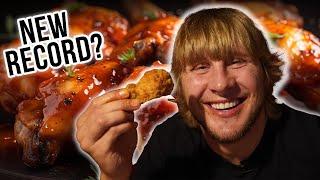 Paddy The Baddy Breaks Chicken Wing Record At His Favorite Restaurant