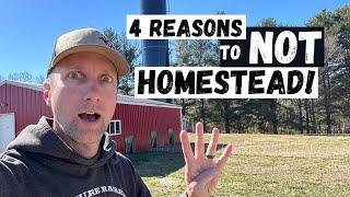 4 Reasons Why You Shouldn't Homestead in 2024!