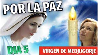 Aparición de la VIRGEN MARIA en MEDJUGORJE A MARIJA/ REYNA DE LA PAZ- Día 5