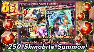 (6.5 Anniversary) CHEAP P2W Stats Card Summon 250 Shinobite | Naruto X Boruto Ninja Voltage