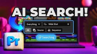 Premiere Pro's AI SEARCH Lets you FIND Clips INSTANTLY!