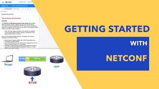 Getting Started with NETCONF