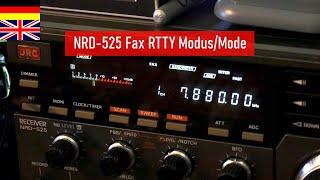 Kurzwellenempfänger NRD-525 ► RTTY Fax Modus Mode ► Shortwave receiver