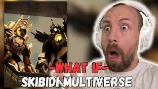 What if titan clock man got infected (REACTION!!!) Skibidi Toilet Multiverse