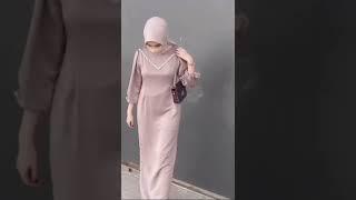 Rekomendasi dres simpel lebaran | link produk dikomentar #short #gamislebaran #shopeehaul