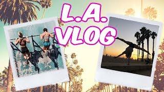 Travel Vlog #5 - Hopped off the plane at LAX