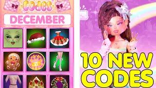 ALL 10 NEW *SECRET* CODES DECEMBER 2024 IN DRESS TO IMPRESS! *FREE VIP* WINTER CODES