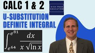 Definite Integrals with u-Substitution: How to Change Bounds in Calculus