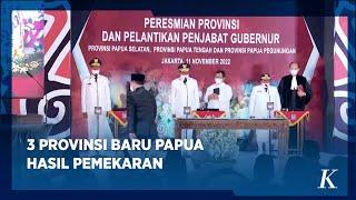 Papua Dimekarkan, Mendagri Lantik Tiga Penjabat Gubernur Provinsi Baru Papua