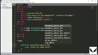 3-2 PHP Function with argument || Web Develop With PHP & MySQL