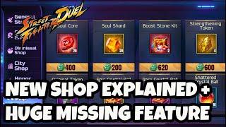 NEW SUBSTITUTE SHOP EXPLAINED Great addition HUGE missing feature Street Fighter Duel