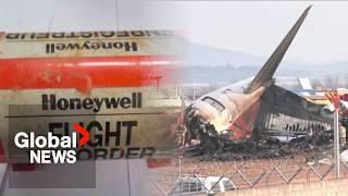 South Korea plane crash: Data extracted from first Jeju Air black box