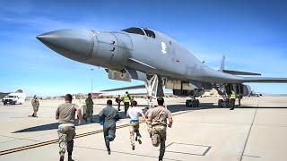 Russian Citizens Shocked: Ukrainian Pilot Trains on US B-1B Lancer Bomber and Lands in Ukraine