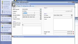 ExpensePoint Automated Expense Reporting - Creating an Expense Report