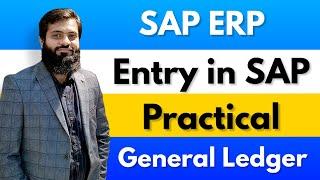 Posting of JV entry in SAP | How to use T-Code in SAP | Simple & easy way | Practical on Software