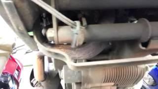 Piaggio MP3 250 swingarm engine mount problem