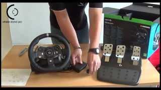 Wheel Stand Pro In Action - Logtiech G920 Driving Force unboxing.