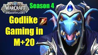 Azurblaues Gewölbe Mythisch +20 INTIME | WoW Dragonflight Season 4