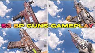 BP GUNS S3 BATTLE PASS WEAPONS GAMEPLAY INSPECTION IRONSIGHT CODM SEASON 3 LEAKS 2025 COD MOBILE