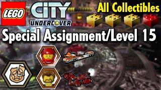 Special Assignment, Level 15 'Blackwell's Moonbase' Unlock Rex Fury 100% Guide LEGO City Undercover