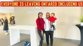 WE ARE LEAVING ONTARIO | APARTMENT OVERVIEW | NEW JOB | CHANGING PROVINCE | VLOG 1