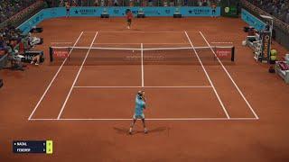 TIEBREAK - Update 1.0.5085 - Rafael Nadal vs Roger Federer PC Gameplay