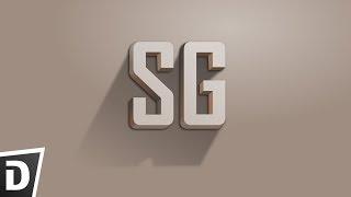 Awesome 3D text Logo -  Inkscape Tutorial