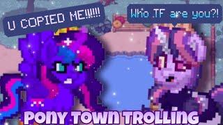 TWILIGHT IS MY OC!!!! || Pony Town Trolling