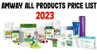 Amway Products Price List | Amway All Products Price List 2023 @IndiaAmway