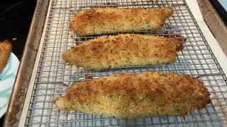 Crispy Panko Crusted Tilapia, simple delicious crunchy weeknight dinner 